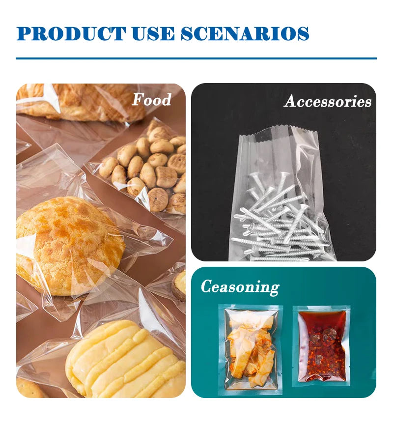 16cm high transparent composite film plastic film BOPP+CPP fully automatic packaging machine packaging roll film