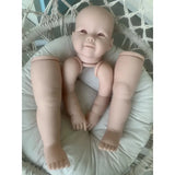 DIY Blank Doll Kit 30inch Huge Baby Reborn Toddler Madeleine with Body and Eyes Full Set Unfinished Doll Parts