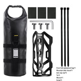 ENLEE Bicycle Multifunctional Front Fork Bag Outdoor Waterproof Bag 5L Capacity Road Mountain Bike Long-Distance Travel Bag