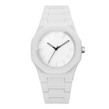 Casual Plastic Strap Women Quartz Wristwatch Fashion Simple Dial Quartz Watches For Ladies Clock Reloj Mujer (Without Box)