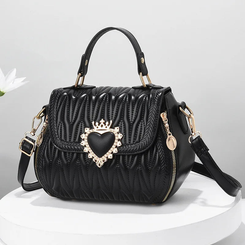 Women's Bag Fashion Lock Shoulder Square Women Handbags Casual Simple Handheld Diagonal Straddle Bag Shopping Messenger Bag