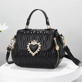 Women's Bag Fashion Lock Shoulder Square Women Handbags Casual Simple Handheld Diagonal Straddle Bag Shopping Messenger Bag