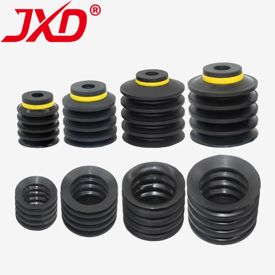 10PCS JXD PIAB Type BL20/30/40/50mm Vacuum Sucker 5-Layer Silicone Suction Cup for Irregular Soft Bag Packaging Robot Component