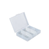 Frosted Flip Storage Box Photocards Small Card Storage Box Desk Organizer Box Classification Box Jewelry Storage Case Container