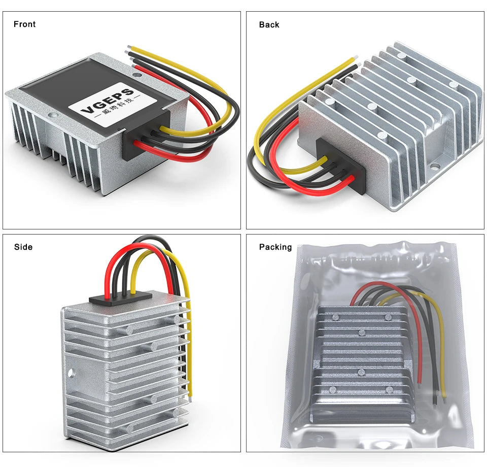 72V60V48V36V24V12V to 5V power converter front car DC voltage regulator DC-DC buck module