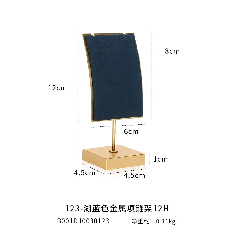 Cool Jewelry Shop Window Show Props Necklace Display Shelf Pendant Show Stand Women Jewelry Organizer