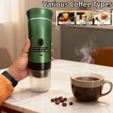 Portable Espresso Coffee Machine 3-in-1 Capsule Coffee Maker for Car & Home Coffee Maker  Hot/Cold Portable Coffee Maker