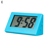 Electronic Clock Car Dashboard Student Exam Study Mini LCD Display Large Screen Table Desk Digital Clock Home