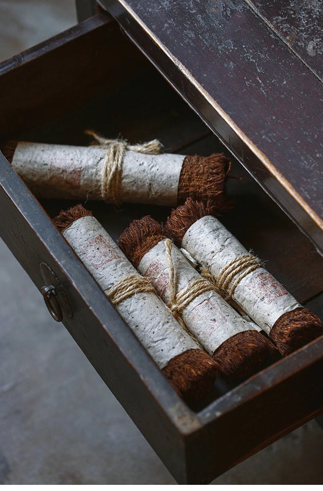 Tea mat, pure handmade plant table runner, pure cotton, thick coarse dry soaking, retro wabi-sabi tea ceremony accessories