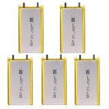 High Qulity 3.7V 10000mAh 1260110 Rechargeable Polymer Batteries Lipo Li-Po For Toy Power Bank GPS Laptop Camping Lights Diy