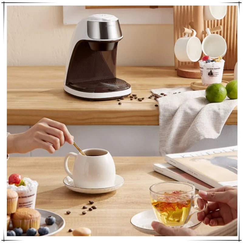 Household small office tea brewing machine Portable Coffee Maker Automatic drip coffee machine