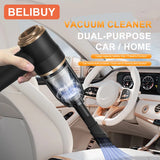 BELIBUY Portable Home and Car Vacuum Cleaner High Power Cleaner Carpet Office Car Powerful Small Vacuum Cleaner Cleaning machine