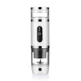 Outdoor camping portable capsule coffee machine, 3-in-1 multi-functional espresso machine with built-in wireless milk frother.