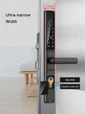TTLock APP Waterproof Fingerprint Password Smart Lock For Outdoor Pull Push Sliding Aluminum Door 2885/ 3585/ 4585 /6085 Mortise