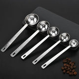 Powdered Milk 5/10/15/20/30ML Stainless Steel Tablespoon Coffee Scoop Powder Spoon Measuring Spoon