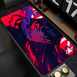 Large Desk Mat Kawaii Mousepad Cute Pink Anime Aesthetics Girl Mouse Pad Kawai XXL Gaming Deskmat Cool Girls Big Mouse Mat 90x40