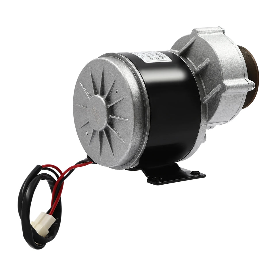 250W Brushed DC Gear Reduction Motor MY1016Z 12V/24V/36V 2750RPM 1N.m for Electric Bicycle E-Bike Scooter DIY Engine