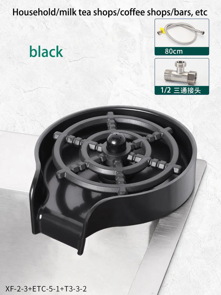 High Pressure Cup Washer, Kitchen Sink, Vegetable Sink, Bar Counter, Commercial Coffee and Milk Tea Shop, Automatic Cup Washer