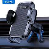 TOPK Car Phone Holder Air Vent Mount Universal Auto Gravity Mount Cell Phone Stand For All Smartphones