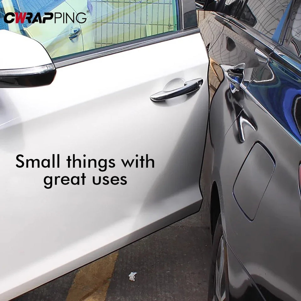 5M Car Door Edge Sealing Strip Transparent PVC Scratch Protector Strip Anti-collision Stickers Door Anti-scratch Car Accessories