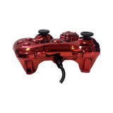 Wired Game Controller with Sleek Electroplated Finish – USB Gaming Peripheral, Compatible with Xbox 360 & PC