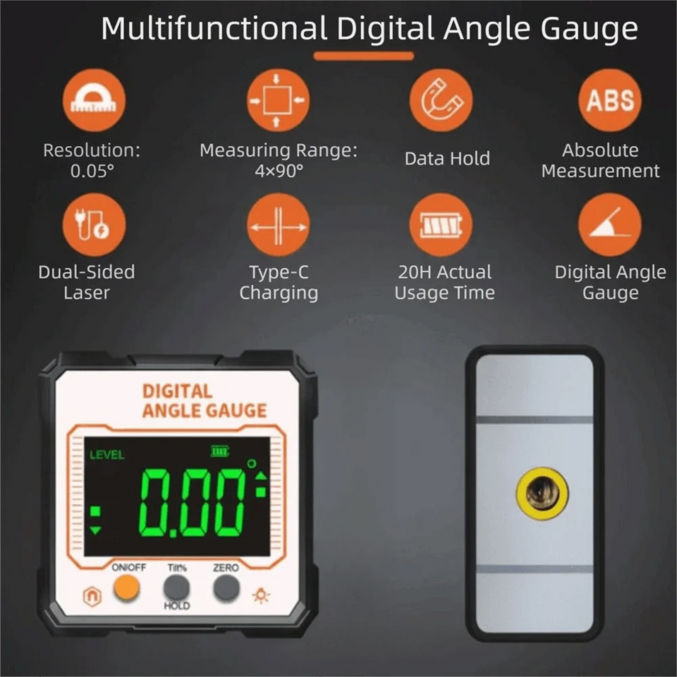 Digital Electronic Level Digital Electronic Level Digital Angle Finder Digital Inclinometer Digital Inclinometer