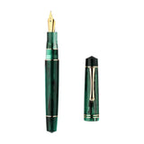 MoonMan M800 Fashion Elegant Acrylic Fountain Pen German BOCK Nib/MAJOHN Nib Luxury Business Office Writing Ink Pens Lady Gift