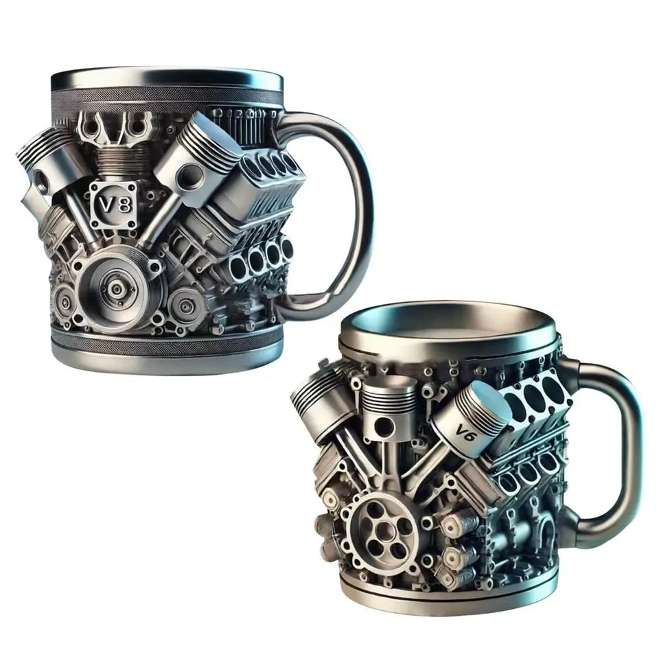 Coffee Mug Cool Beverage Mug Funny Stein Drinkware Portable Home Aesthetic Decoration for Household Kitchen Living Room