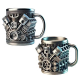 Coffee Mug Cool Beverage Mug Funny Stein Drinkware Portable Home Aesthetic Decoration for Household Kitchen Living Room