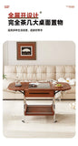 Living Room Coffee Tables Mobile Hotel Small Trolley Balcony Folding Side Table Auxiliary Lounge Center Furniture For Rooms