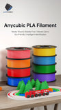 ANYCUBIC 5KG PLA Filament For FDM 3D Printer 1.75mm Eco-friendly 3D Printing Material Failment For Kobra S1C K3C EU US Warehouse