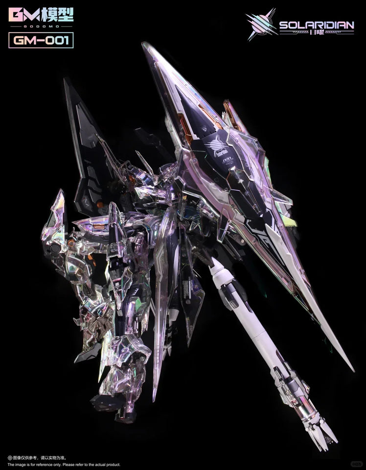 In Stock GM GODOMO SOLARIDIAN WF Holographic image Color transparency Ver. Assemble Toys GM-GODOMO 1/72 SCALE PLASTIC MODEL