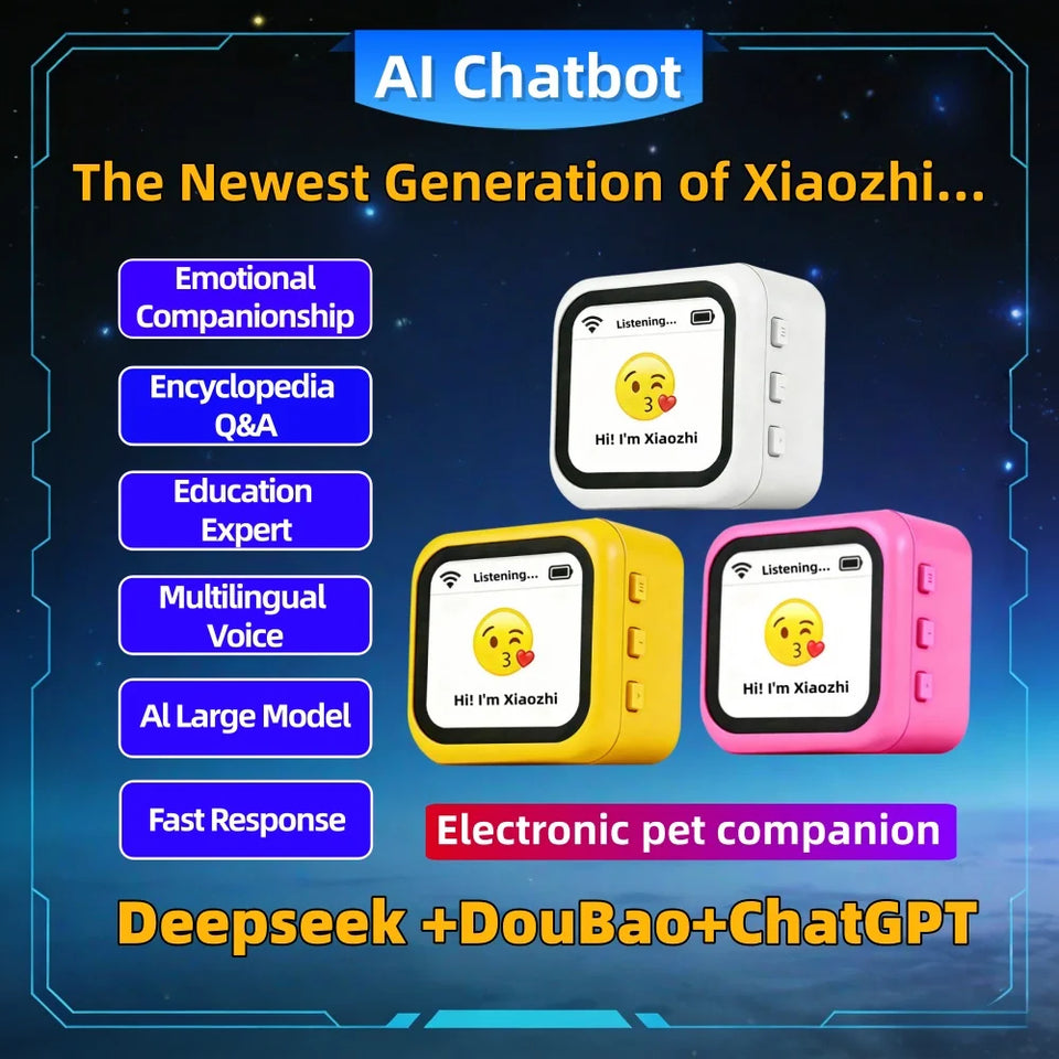 AI-C1,AI Intelligent Robot Toy for Companion Storytelling Chat Emotional Pets Trendy Gift for Kids And Adults