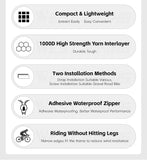 WEST BIKING Bike Bag Ultralight Top Front Tube Frame Triangle Bag Portable Water Repellent MTB Road Bicycle Bag Pannier