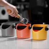 Coffee Knock Box Espresso Grounds Container Coffee Grounds Bucket Anti Slip Dump Bin Bucket Cafe Bar Barista Accessories