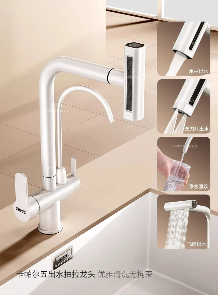 White Kitchen Sink, Stainless Steel Vegetable Sink, Large Sink Under The Table