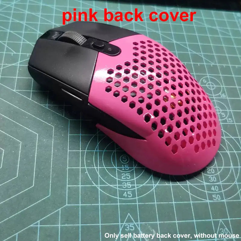 For compatible G304 G305 Magic Modified Hollow Wireless Mouse 3D Printing Shell Battery Cover Resin Nylon Back Cover Weight Loss