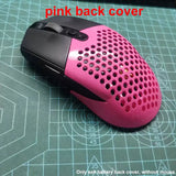 For compatible G304 G305 Magic Modified Hollow Wireless Mouse 3D Printing Shell Battery Cover Resin Nylon Back Cover Weight Loss