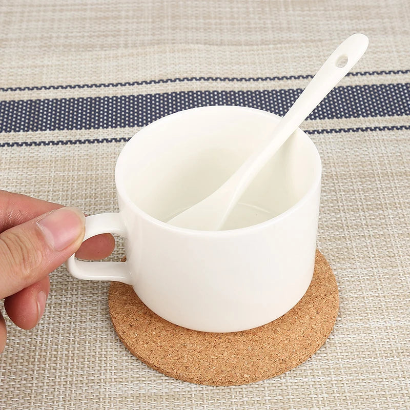Table Cork Coasters Coasters for Coffee Bottom for Drinking Cup Aesthetic Coasters for Drinks Cup Coaster
