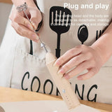 1 electric coffee frother, milk frother, egg beater, handheld 3-speed rechargeable cream maker, 3-speed kitchen mixer