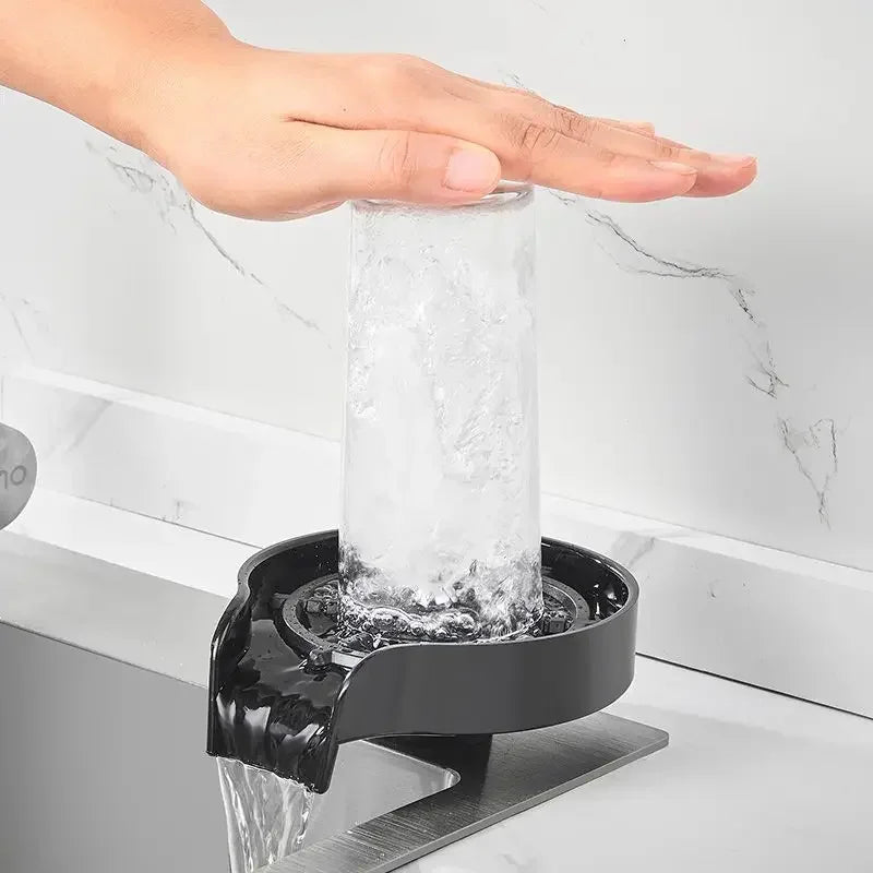 High Pressure Cup Washer, Household Coffee, Milk Tea, Commercial Bar, Bar, Automatic Flushing Stainless Steel Cup Washer