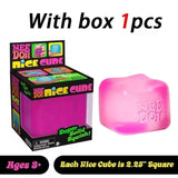In Stock/,.Squishy Schylling Needoh Nice Cube Sensory Toy Anti-Stress Stress Relief Jigsaw Pressure Relief Souvenir for Kids 말랑이
