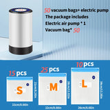 handheld vacuum sealer for Food Storage，Portable  vacuum sealer，Avoid cross contamination of food+ 50  vacuum seal bags