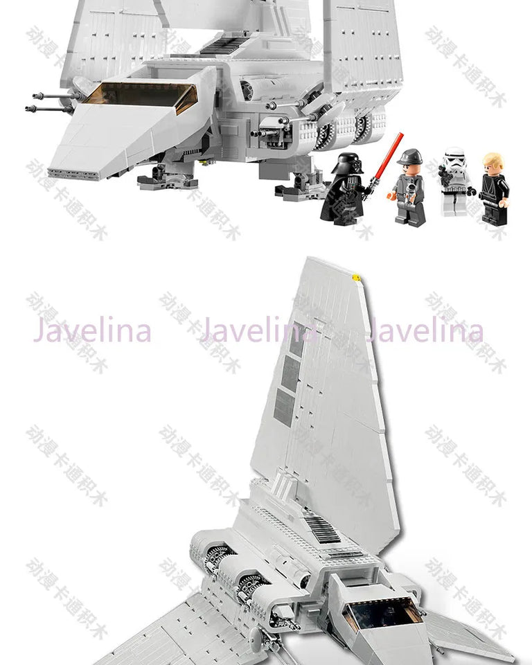 Empire Shuttle Big White Goose 10212 Giant Boy Assembled Building Blocks Toy