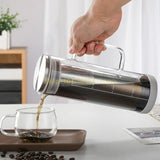Elegant Borosilicate Glass Cold Brew Coffee Carafes Practical Cold Brew Coffee Machine with Flavor Extraction top sale