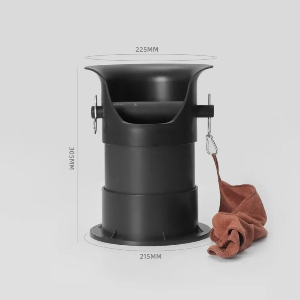 Coffee Knock Box Espresso Grounds Container Dump Bin Bucket Anti Slip Powder Beveled Residue Barista Accessories Maker Tool