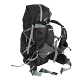 JUNGLEKING CY1050 30L Black Multipurpose Hiking Backpack Trail Running Fastpacking Pack Travel Bag For Outdoor Climbing Trekking