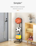 Indoor Children Basketball Storage Rack Put Ball Football Storage Basket Placed Rack Kindergarten Volleyball Stand Holder Space