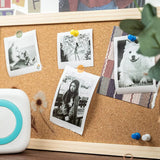 Mini Portable Printer,Thermal Label Maker Printer,For Wireless Bluetooth Photo Memo Stickers Inkless Suitable For Home, Office