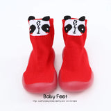 Baby Socks Shoes Infant Cute Cartoon Kids Boy Shoes Soft Rubber Sole Child Floor Sneaker BeBe Booties Toddler Girls First Walker